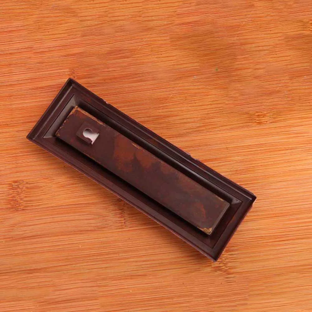 

10Pcs Indoor Thermometer Red Wood Design Simple Decoration Approximate Temperature Display Home Use Thermometer