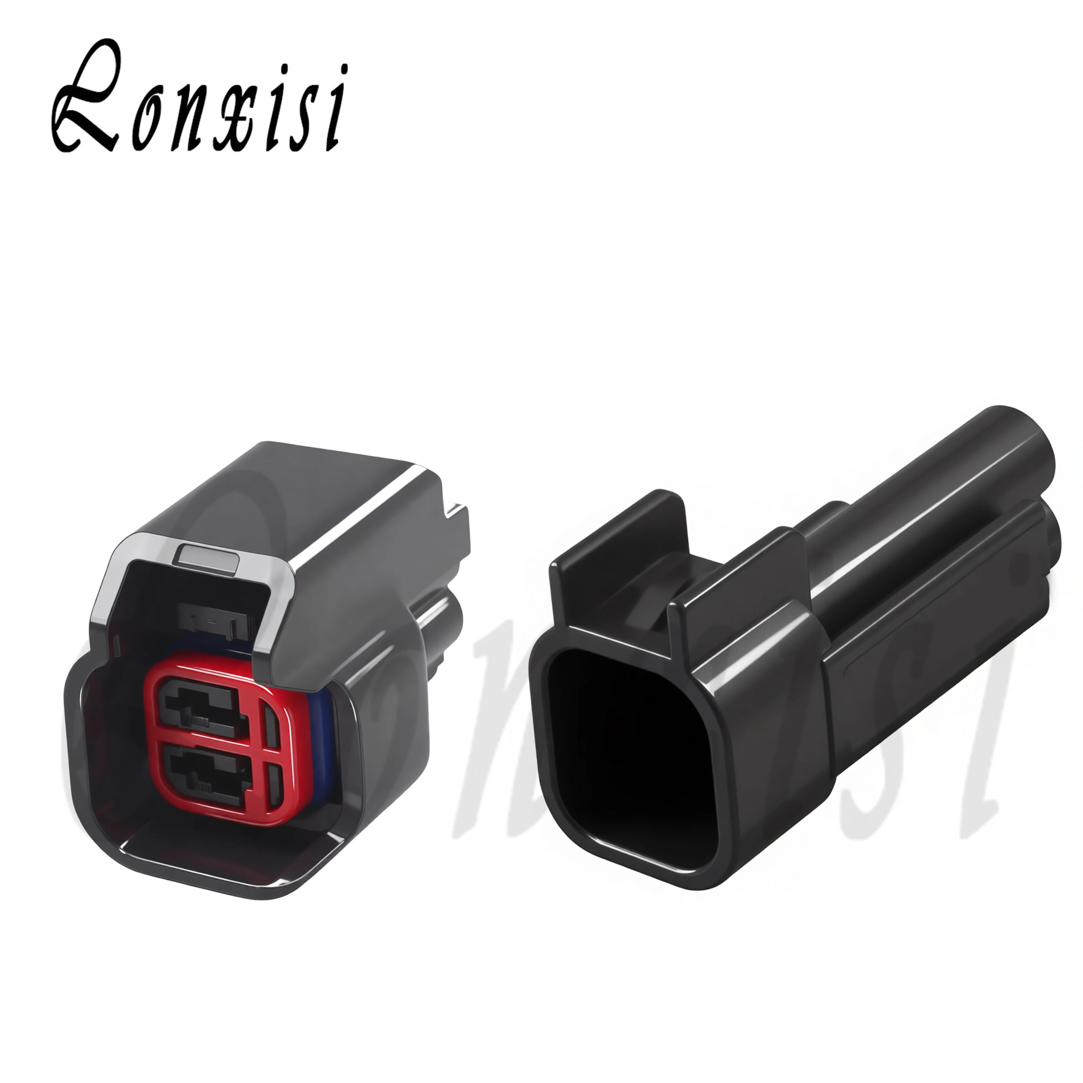

1/5/10/20/50 Sets 2 Pin 1.5mm 7283-5967-30 Female EV6 EV14 Car Fuel Injector Connector Female Plug For Dodge LS2 LS3 GM