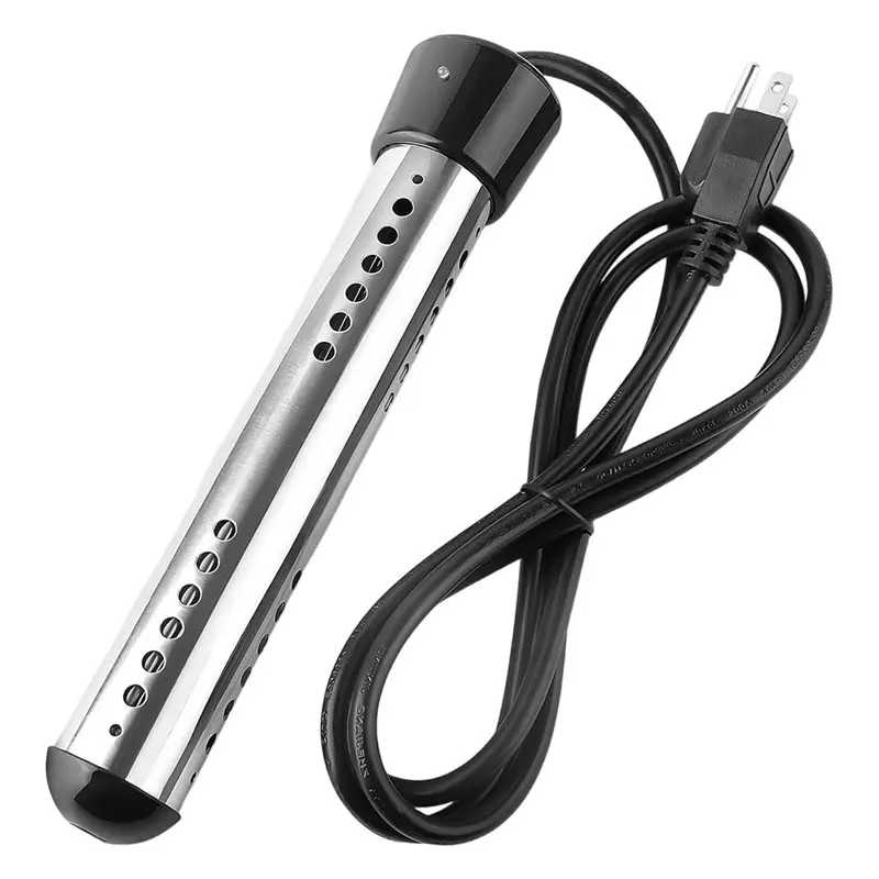 ABJN-Immersion Water Heater 2000W-US Plug, Submersible Bucket Heater, Heats 5 Gallon Capacity In Minutes For Home Bathtub Basins