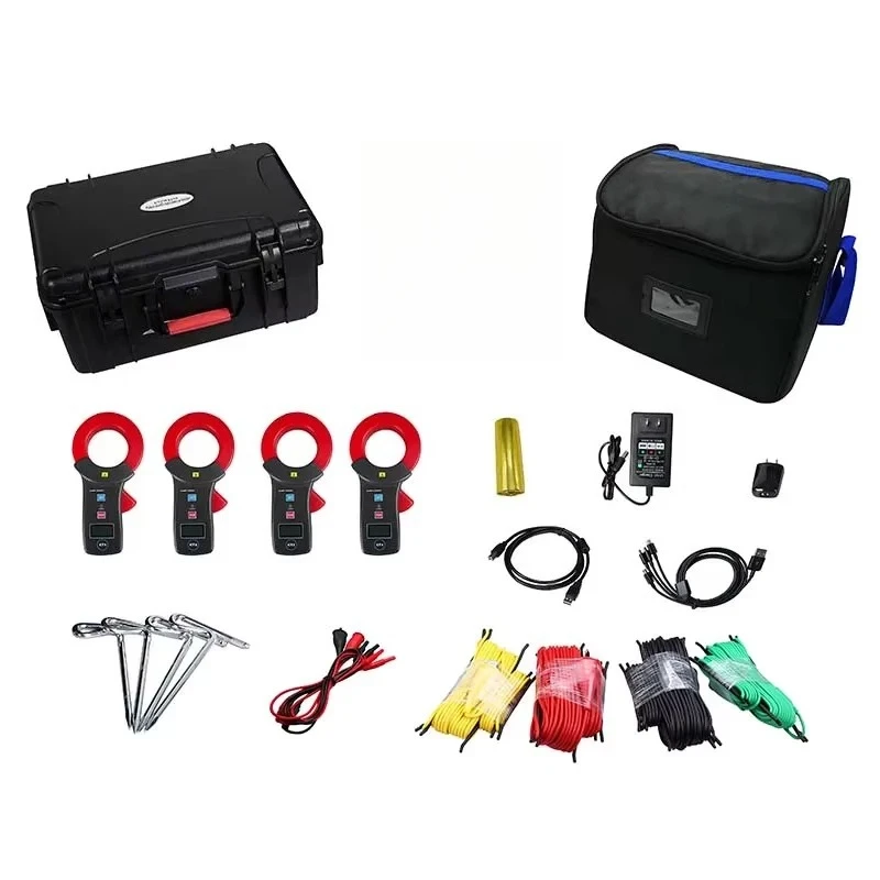 ETCR3250 Four-Clamp Method for Measuring Resistance Fast and Safe Non-tripping Pylon Earth Resistance Tester