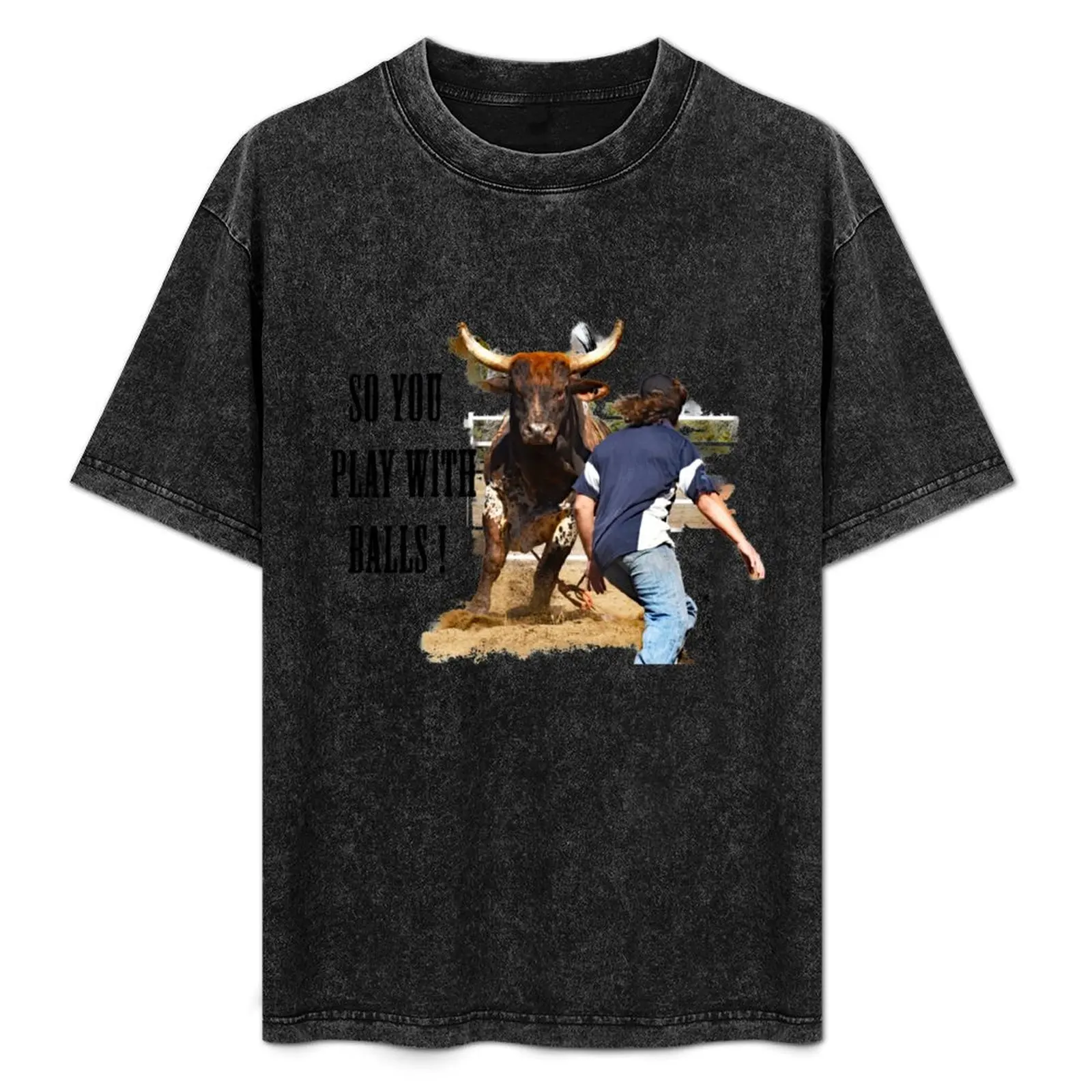 

RODEO BULL, BULL FIGHTER T-Shirt Cool Dry Performance T-Shirt