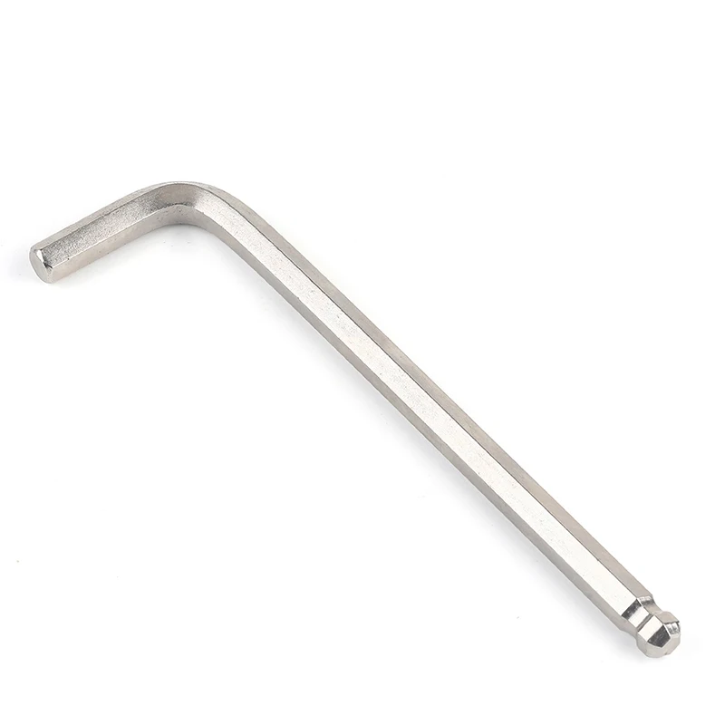 5/32  3/16  7/32 1/4  5/16  3/8  1/2  9/16 Nickel Plated English Internal Hexagonal Wrench Extended Ball Head/flat Hexagonal Key