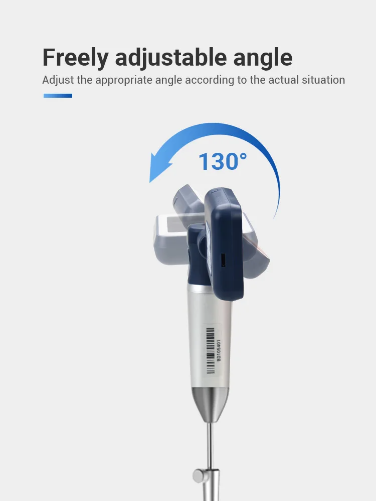 BESDATA Reusable Malleable Lighted Stylet Intubation Video Stylet with Frame Battery ENT Treatment for Pediatric and Adult