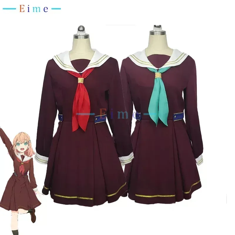 

HASU NO SORA JOGAKUIN School Hinoshita Kaho Otomune Kozue Косплей Костюм Милое платье моряка Костюм Хэллоуин Униформа на заказ