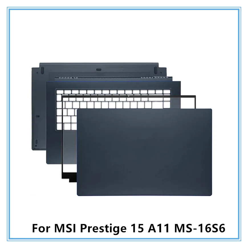 

Новинка для ноутбука MSI Prestige 15 A11 MS-16S6 16S7, задняя верхняя крышка ЖК-дисплея/передняя рамка