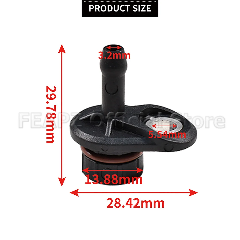 Vacuum Pump Valve Pipe Plug Repair Kit For Ford 1.0 & 1.5 Ecoboost Fiesta Focus Transit CM5G2A451GA 1867424 1765939 1754115