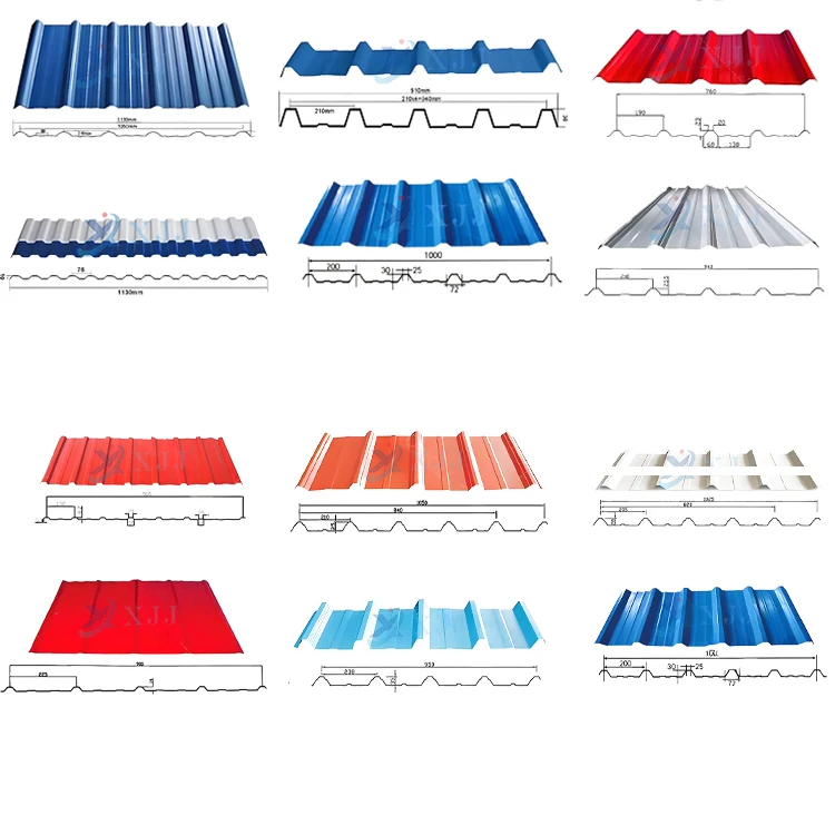 آلة تشكيل لفة بلاط السقف المعدنية المصممة مسبقًا لحلول التسقيف الصناعية مع المتانة والأداء الاستثنائي #6