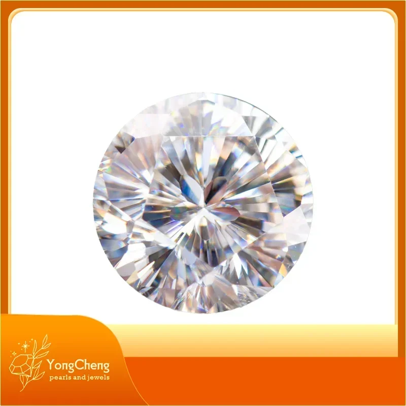 

Moissanite Stones Special Sakura Cutting Round Shape VVS1 D Color Vvs1 For Jewel Materials With GRA Certificate