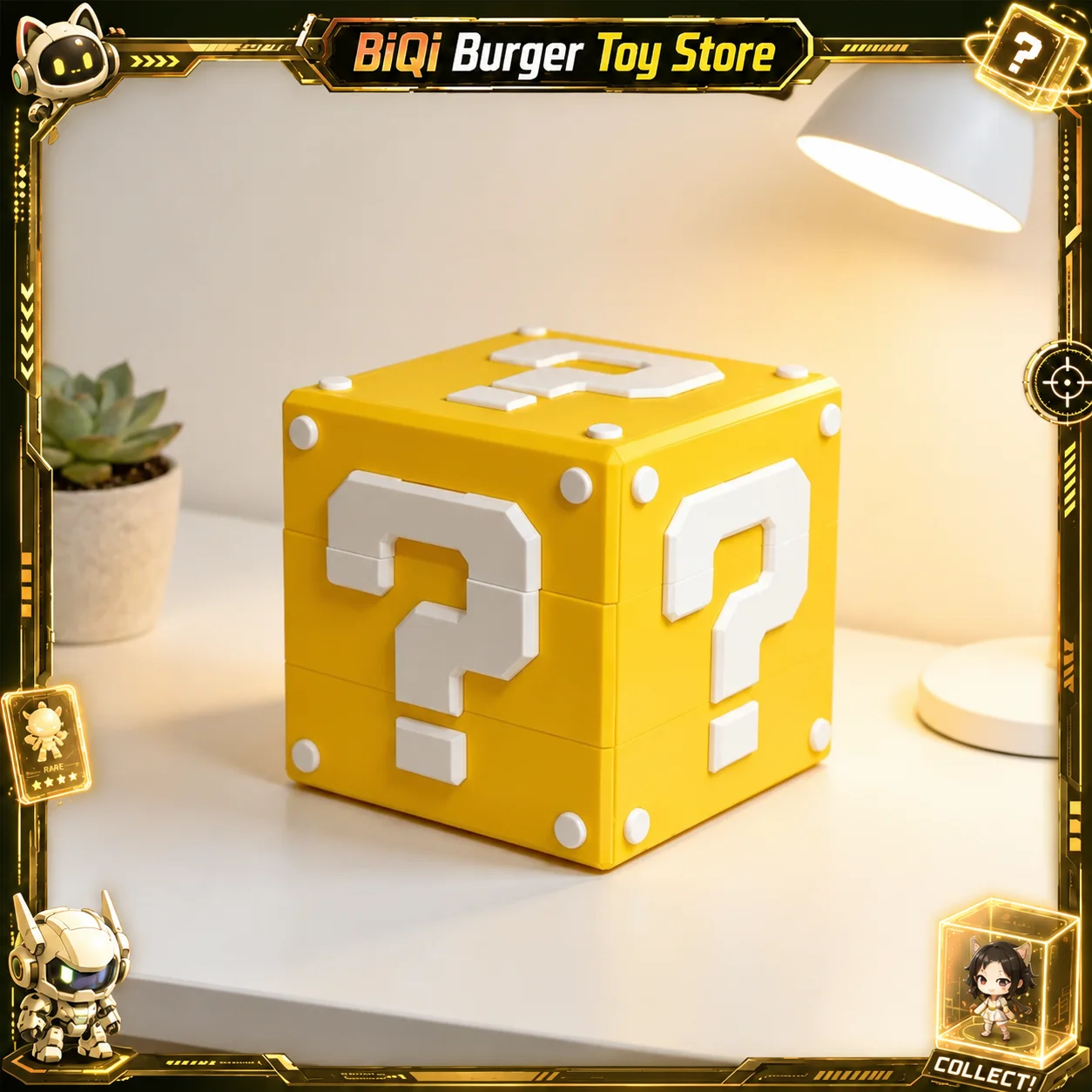 3D Printing Questions - In Stock Super Mario Question Mark