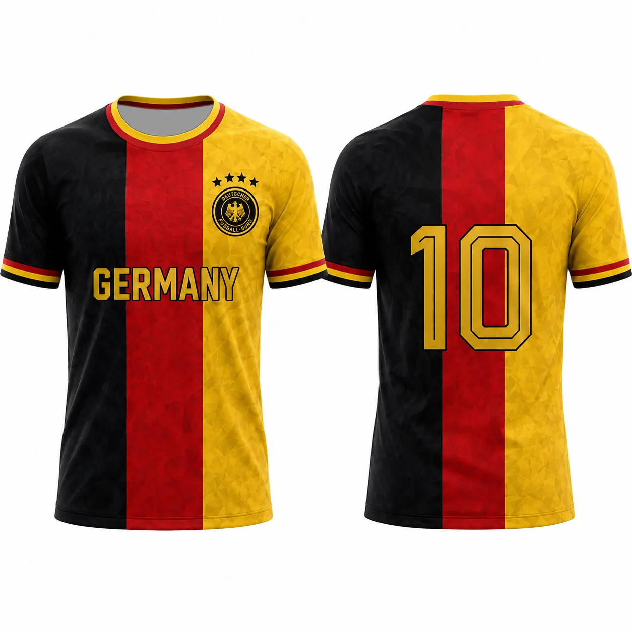 German 2026 Germany 3D Football Shirt Jersey Deutschland Football Fan Tee All Over Print For Sports