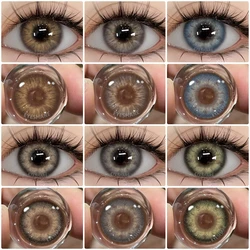 EYESHARE 1 Pair Natural Color Contact Lenses for Eyes Cosmetic High Quality Brown Contact Cosmetic Eye Contacts lenses Yearly