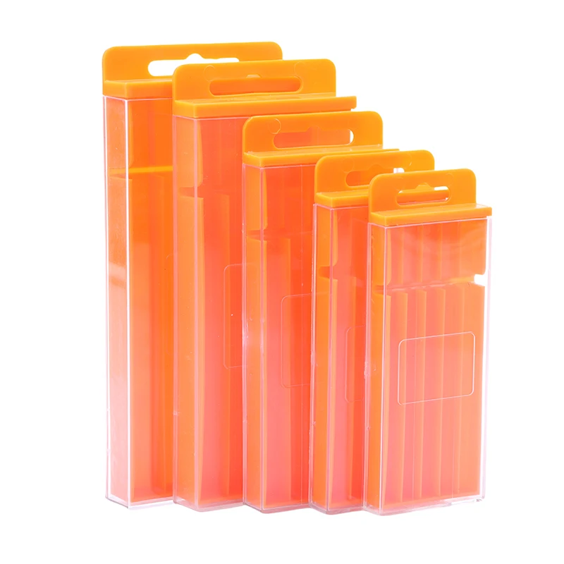 Drill Storage Box Plastic Drawing Box Special Tool Box For Twist Drill Tap Accessories Parts Storage Box