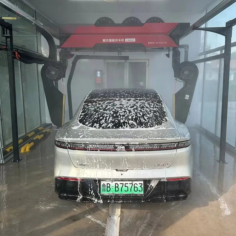 Electric Stainless Steel High Pressure Self Service Car Wash Machine for Shopping Mall & Parking Lot with Pay by Card Scan Code