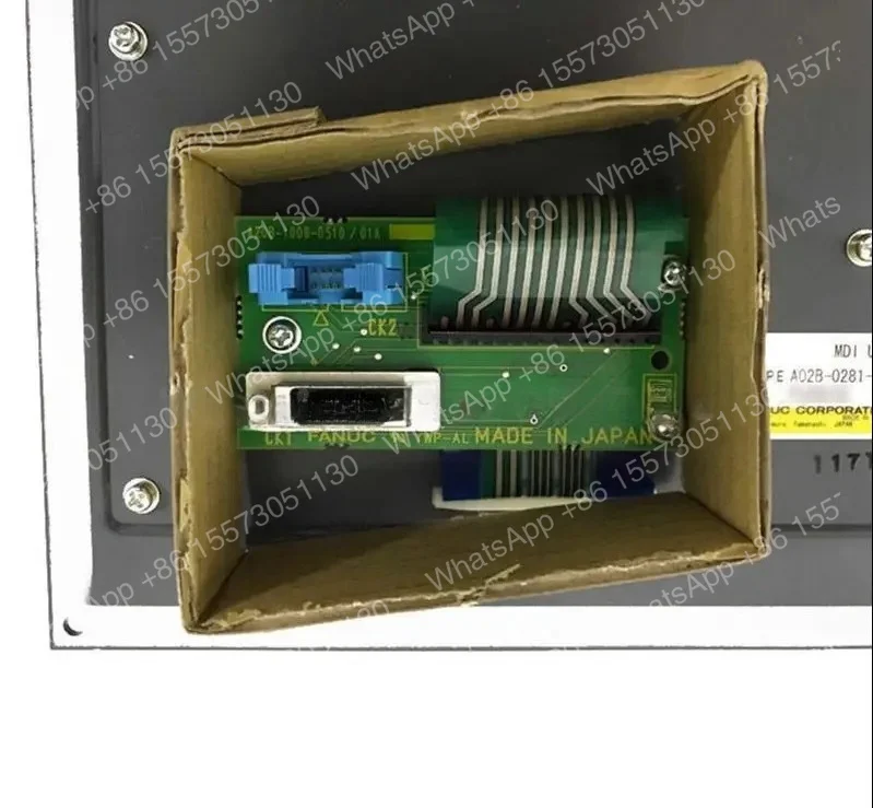 A02B-0281-C125#TBR Used  keypad commissioning mask display panel