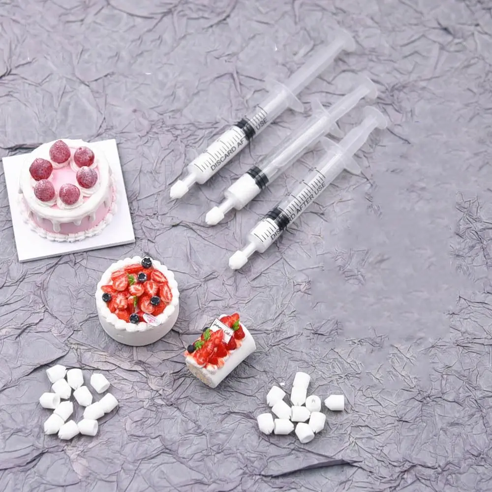 

DIY Mini Icing Piping Nozzles Plastic Scratch Resistant Cupcake Piping Tip Tools Transparent Tube Cream Gum Piping Tip Tools