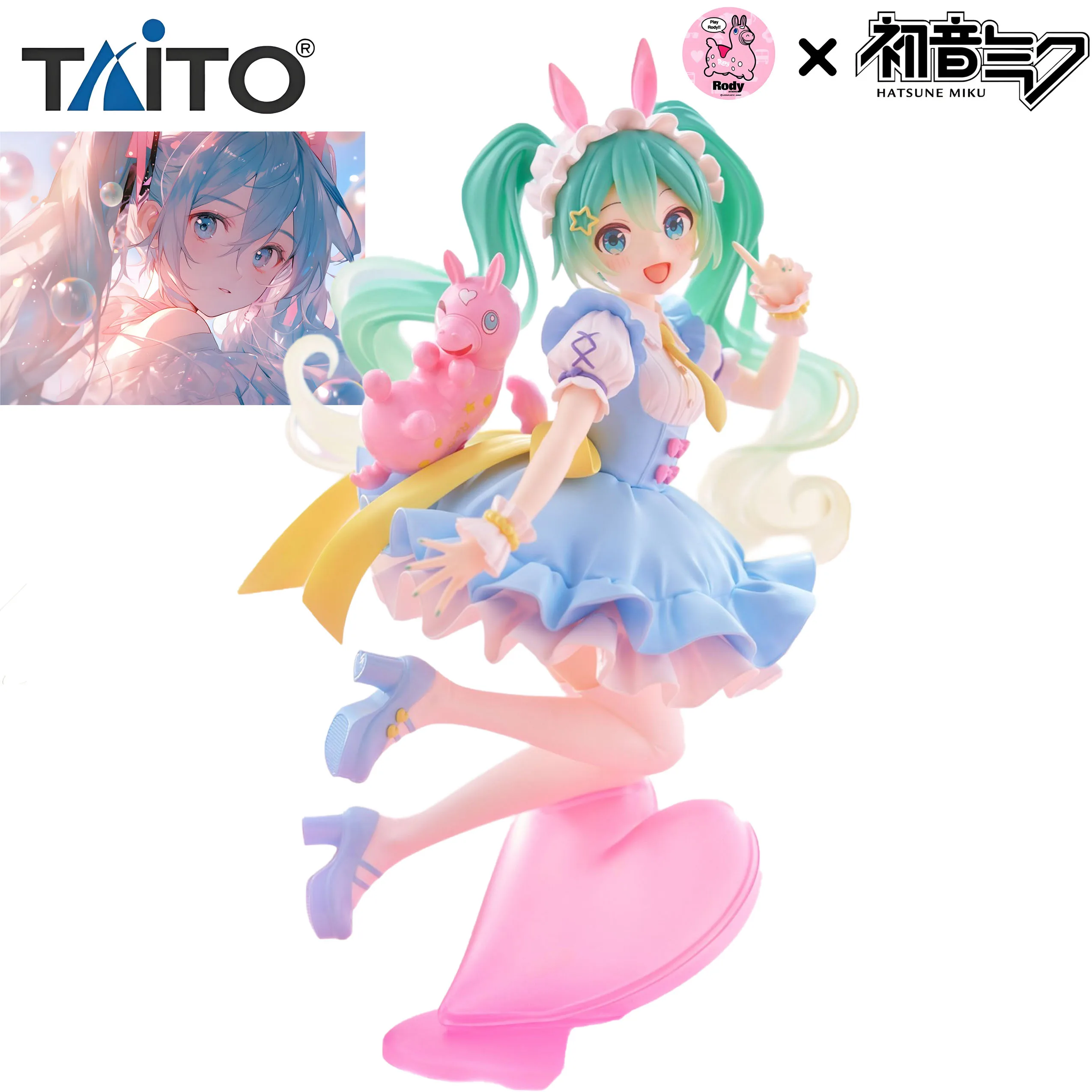 Anime Original Taito Hatsune Miku Rody Figur Künstler Meisterwerk Hatsune Miku x RODY-Märchen Ver.