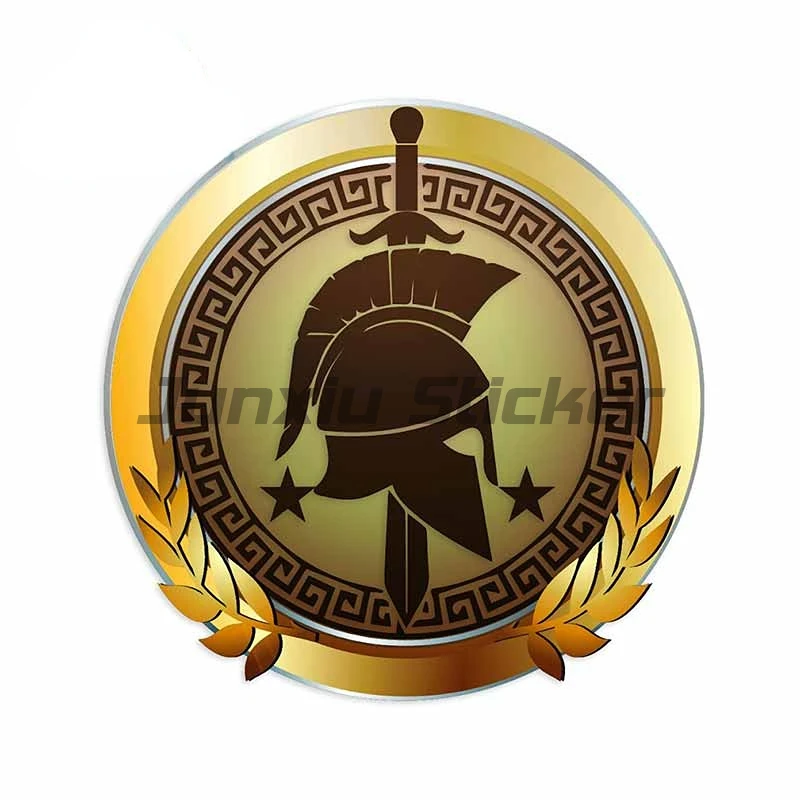 SPQR Rome Spartan Creative Car Sticker Personality Decal Suitable for All Types of Vehicles DIY