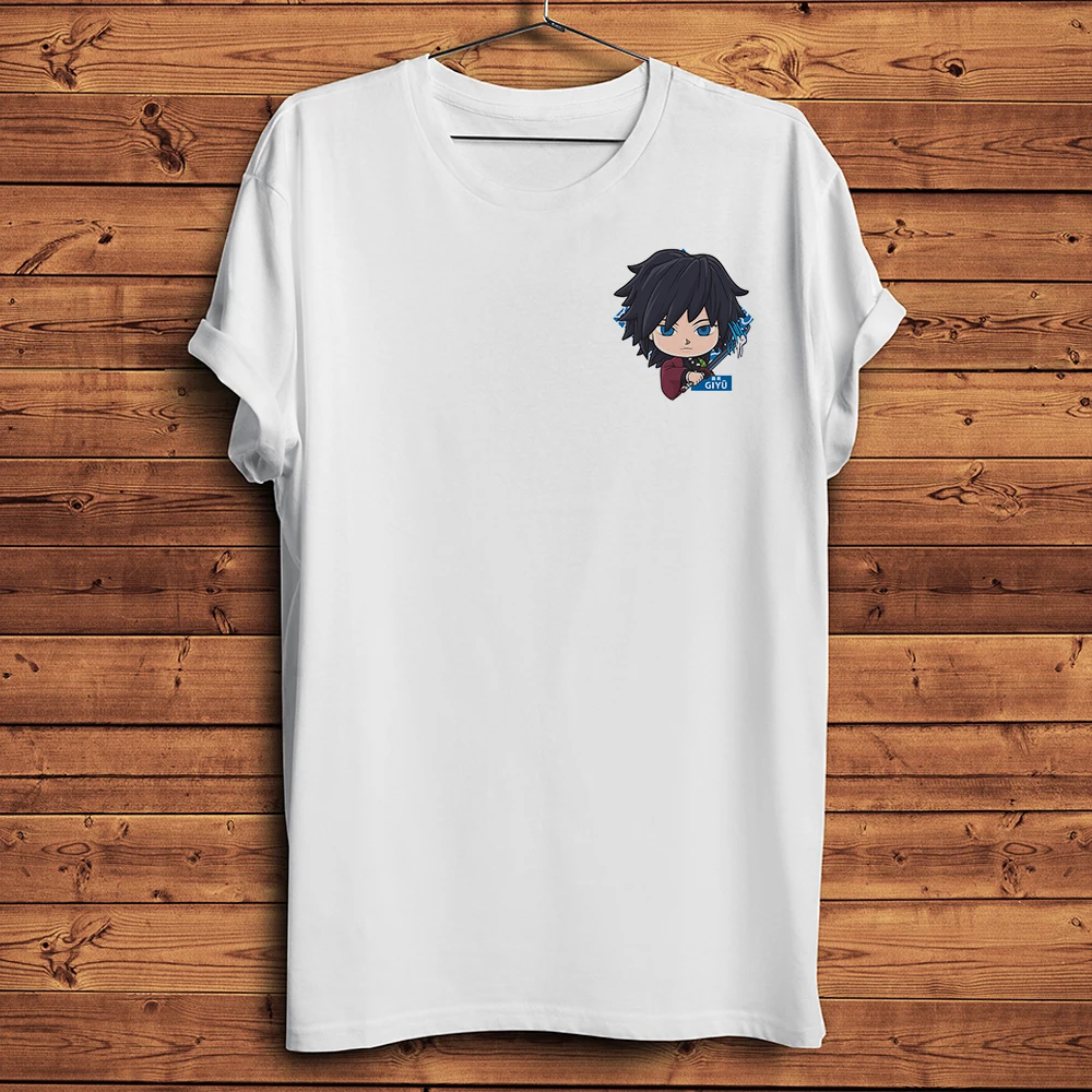 Water Pillar Tomioka Giyuu,funny anime tshirt,short sleeve t-shirt,white, casual,unisex streetwear tee