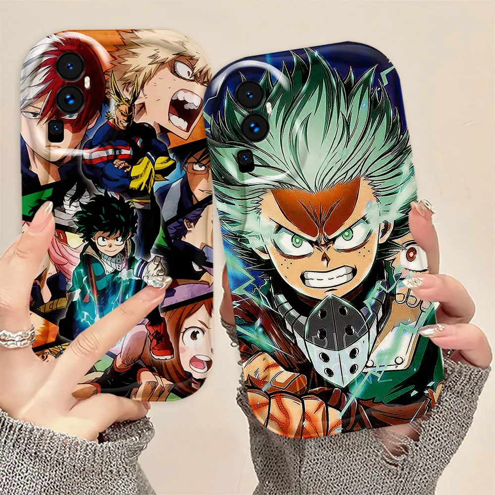 Deko My Hero Academia Midoriya  Phone Case Cover For OPPO FindX3lite RENO 12 12F 11 11F 8 8T 7 7Z 6 5 5F 4 LITE PRO 5G