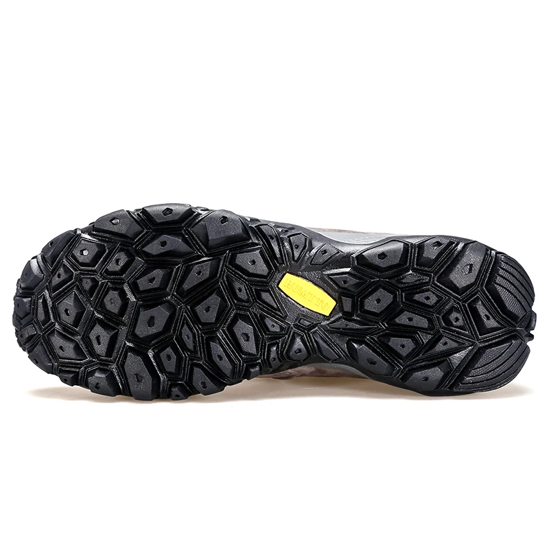 HUMTTO Waterproof Shoes for Men Leather Hiking Shoes Men's Sports Luxury Designer Outdoor Climbing Trekking Safety Sneakers Man