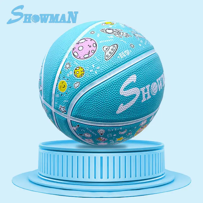 كرة سلة من مادة البولي يوريثان الممتازة مقاس 7، كرة رياضية للتدريب على المحكمة الأسمنتية للاستخدام الخارجي للبالغين والشباب، معدات ألعاب احترافية ​
