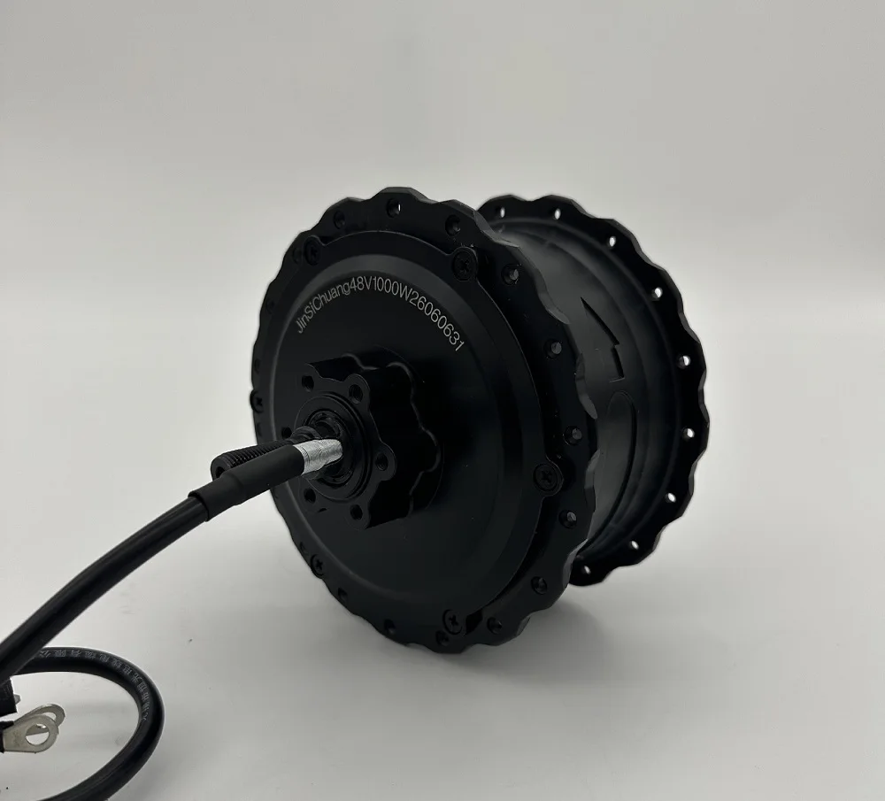 48V/60V High-Power Brushless Geared Bicycle Motor, Snowbike Spoke Motor, Mountain Bike/Motorcycle Motor