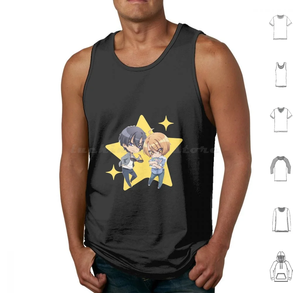 Love Stage Chibi! Tank Tops Vest Sleeveless Love Stage Izumi Sena Ryoma Ichijo Yaoi Bl Boys Love Shounen Ai Boy X Boy Cute