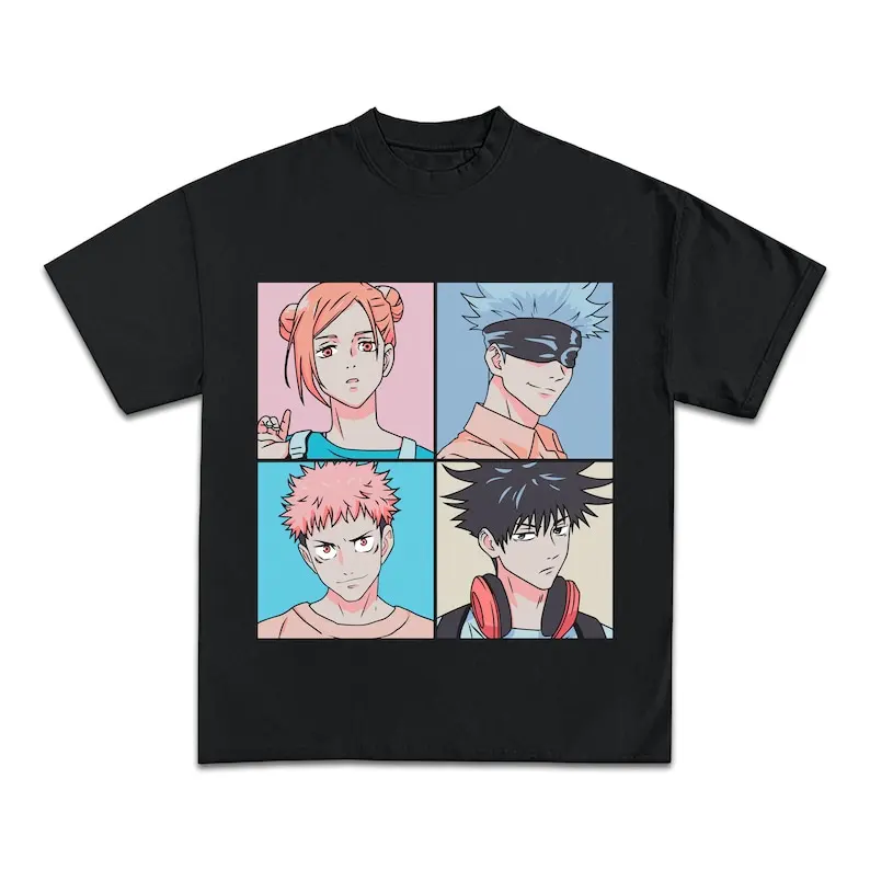 

JJK Anime Shirt, Graphic Anime Unisex Shirt, Anime Lovers Shirt, Manga Tee, Japanese Anime, Gift for him, Gift for her