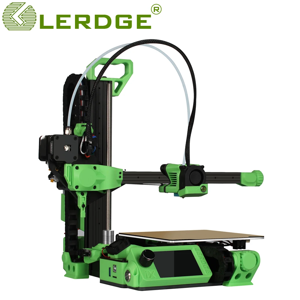 LERDGE iX 3D Printer High Precision Printer Upgraded DIY Parts FDM Support Klipper 3.5 inch Touch Screen Z Board creality k1