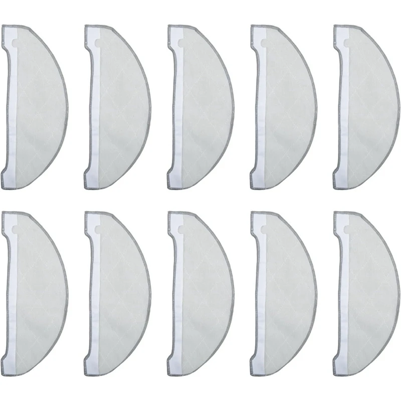 Mop Panno Kit di Sostituzione Tamponi di Pulizia Per Honiture Q6 Pro Laresar Per Airrobo T10 + Per Nomo N2 Robot Aspirapolvere