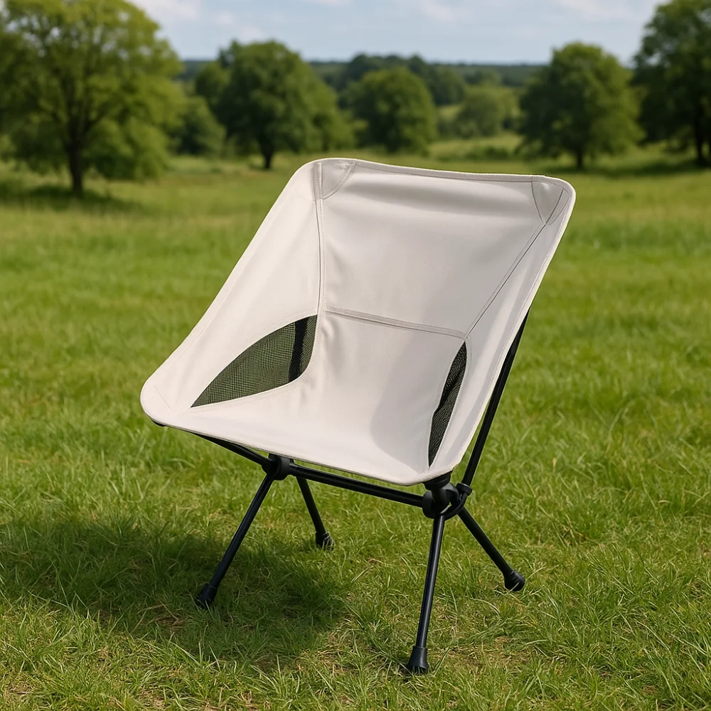 

Складной складной стул для кемпинга, износостойкая спинка, складной стул для рыбалки, дышащий сверхлегкий стул Moon Chair для пешего туризма