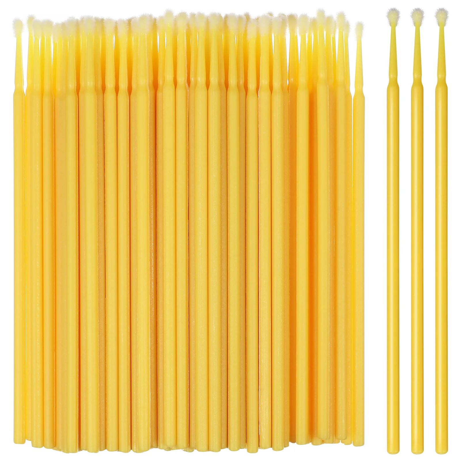 

100 Pcs Chalk Pen Garden Pollination Brush Succulents Plastic Pollinating Tools