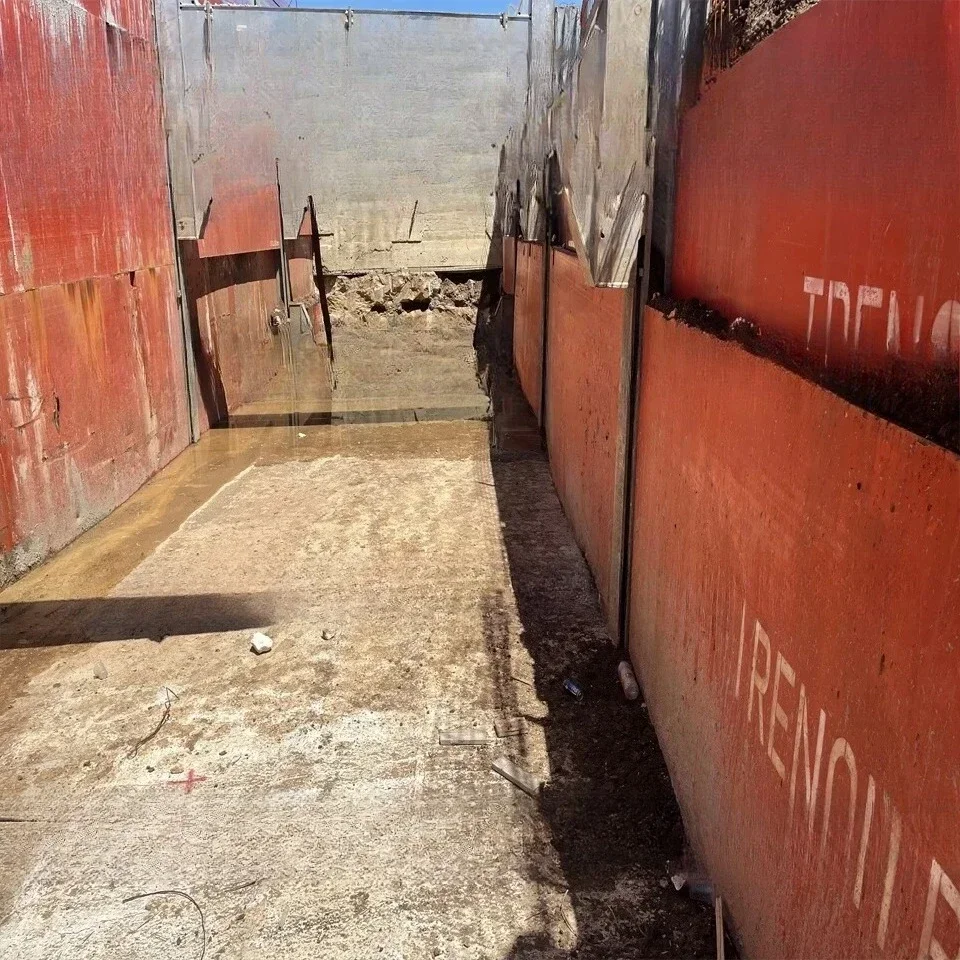 Manufacturing Steel Trench Box Slide Rail Support System for Excavation Construction