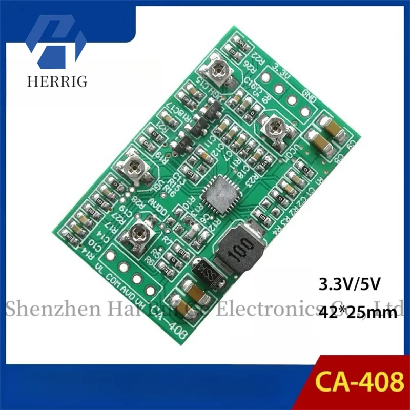 CA-408 CA-508 LCD TCON board VGL VGH VCOM AVDD quad adjustable boost module