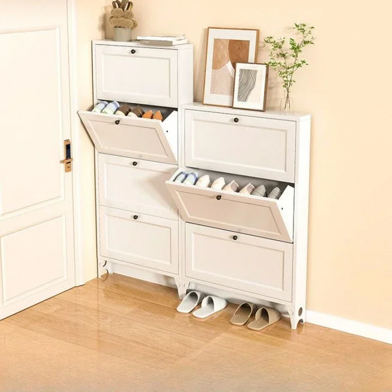 Metal Modern Shoe Cabinets Saving Clear Marble Adjustable Shoe Rack Drawer Kids  Dormitorio Entrance Hall Furniture