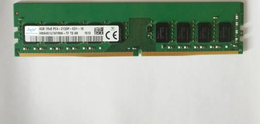 For 4GB 4G 1RX8 PC4-2133P-ED1 DDR4 2133 ECC UDIMM