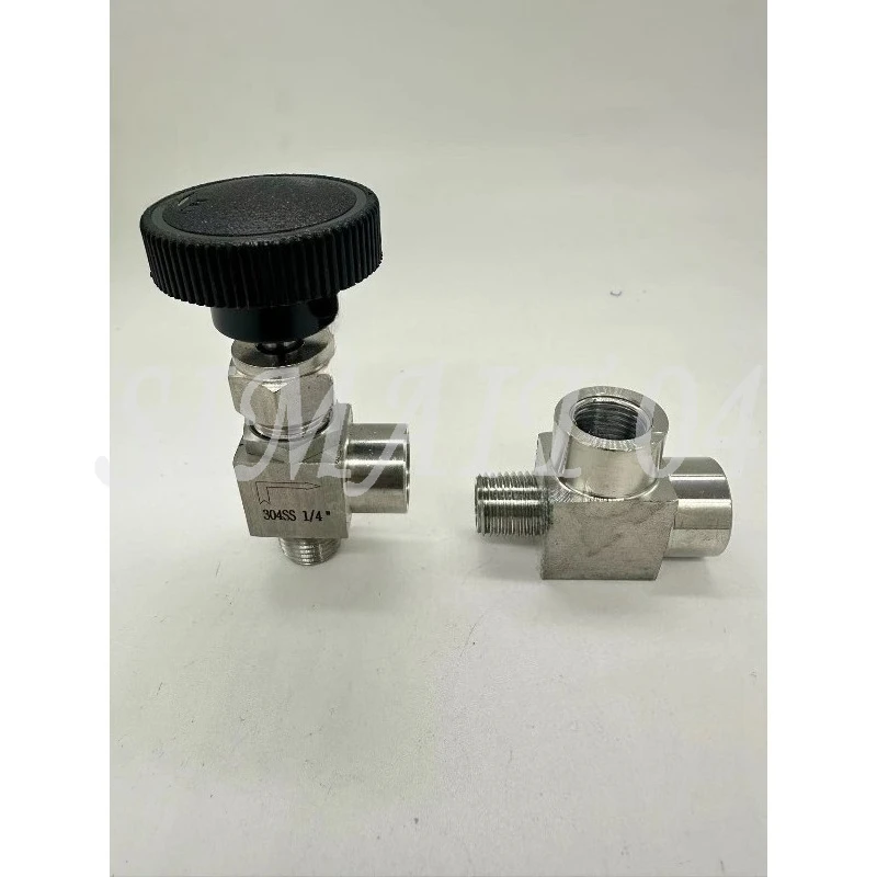 

Угловой игольчатый клапан из нержавеющей стали 304, игольчатый клапан с внешней проволокой, игольчатый клапан, 90 градусов, внешняя резьба 1/4