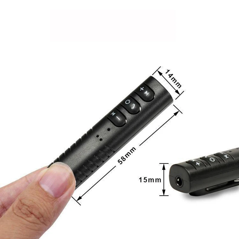 Mini Draadloze Bluetooth 5.0 Ontvanger 3.5Mm Auto Bluetooth Zender Adapter Geschikt Voor Auto Muziek/Audio/Hoofdtelefoon Ontvanger