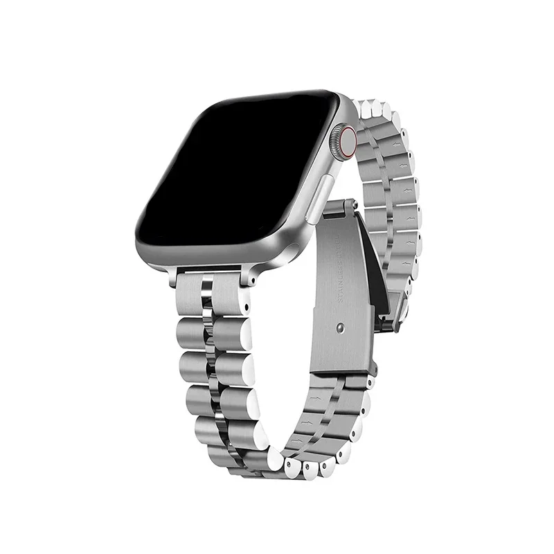 14mm metal strap for apple watch band 44mm 40mm 45mm 41mm 42mm 38mm iwatch series 6/7/SE/5/4/3/2 bracelet replacement wristband