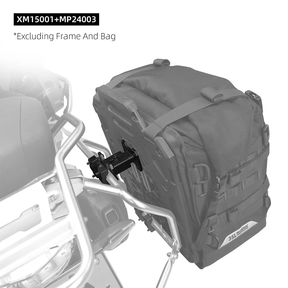 Rhinowalk Motorcycle Bag Accessories For The Bent Rack Extender MJX2004 Rear Seat Bracket Install The Stable Accessories