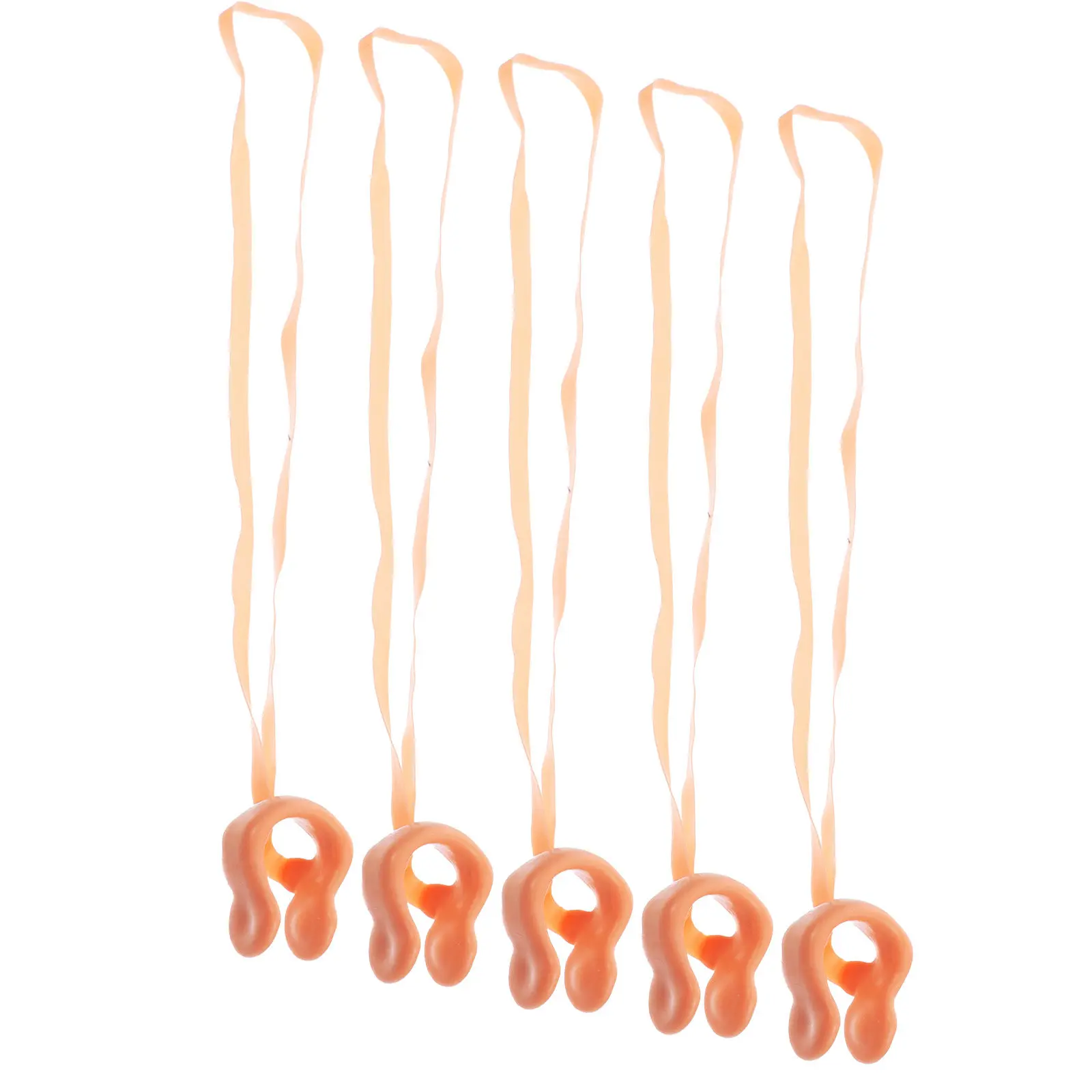 5Pack Silicone Nose Clip Strap Swimming Training Waterproof Nose Plugs Protector Swim Sports Pool Accessory Swim Accessories