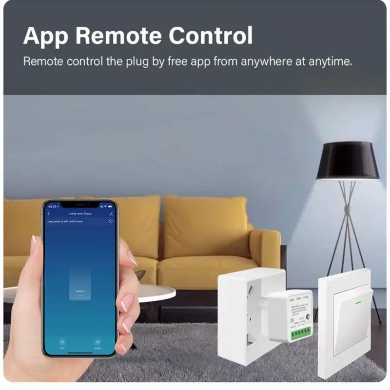 مفتاح ذكي صغير Tuya ZigBee ، تحكم في اتجاهين ، وحدة أتمتة المنزل ، عبر اليكسا ، جوجل المنزل ، أليس ، تطبيق الحياة الذكية ، DIY ، wi-fi ، 16A