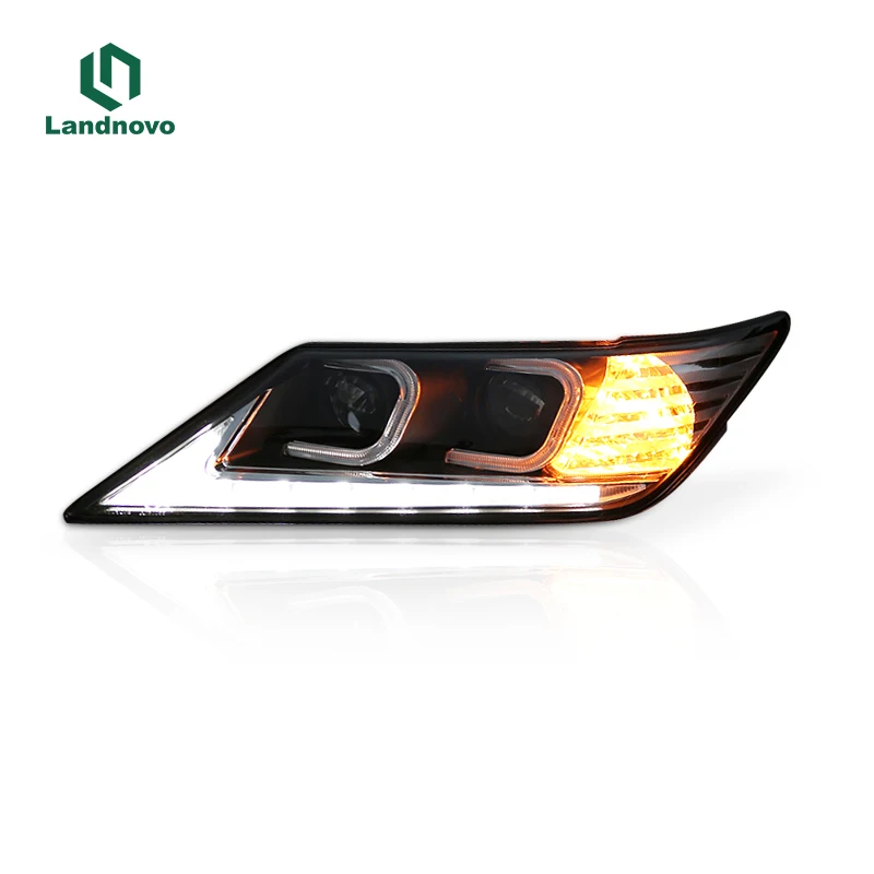 Muhuang High Quality Wholesale Car Led Head Light Lamp For Toyota Camry 2012-2014 Upgrade Front Led Light Headlight Headlamp