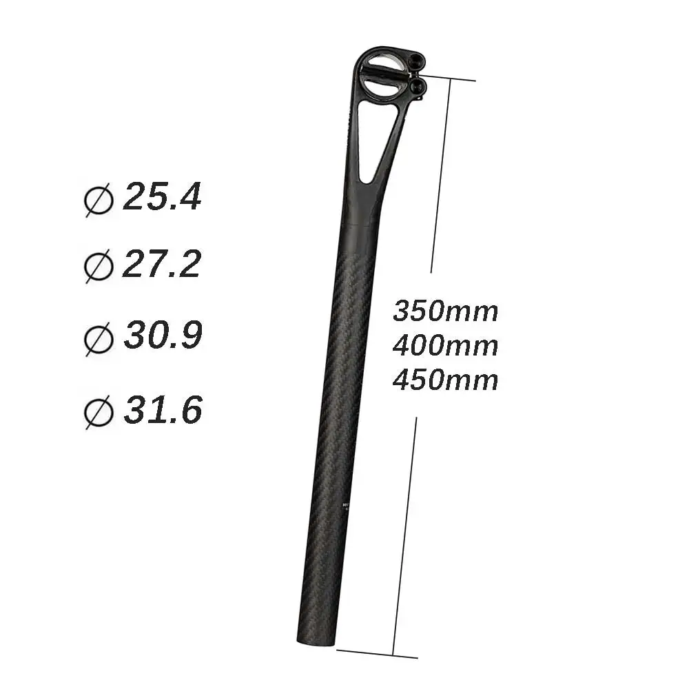 New Carbon Seat Post Master Series 5mm Offset Compatible 27.2/30.9/31.6mm for MTB/Road Bike Lightweight Bicycle Seatpost Parts