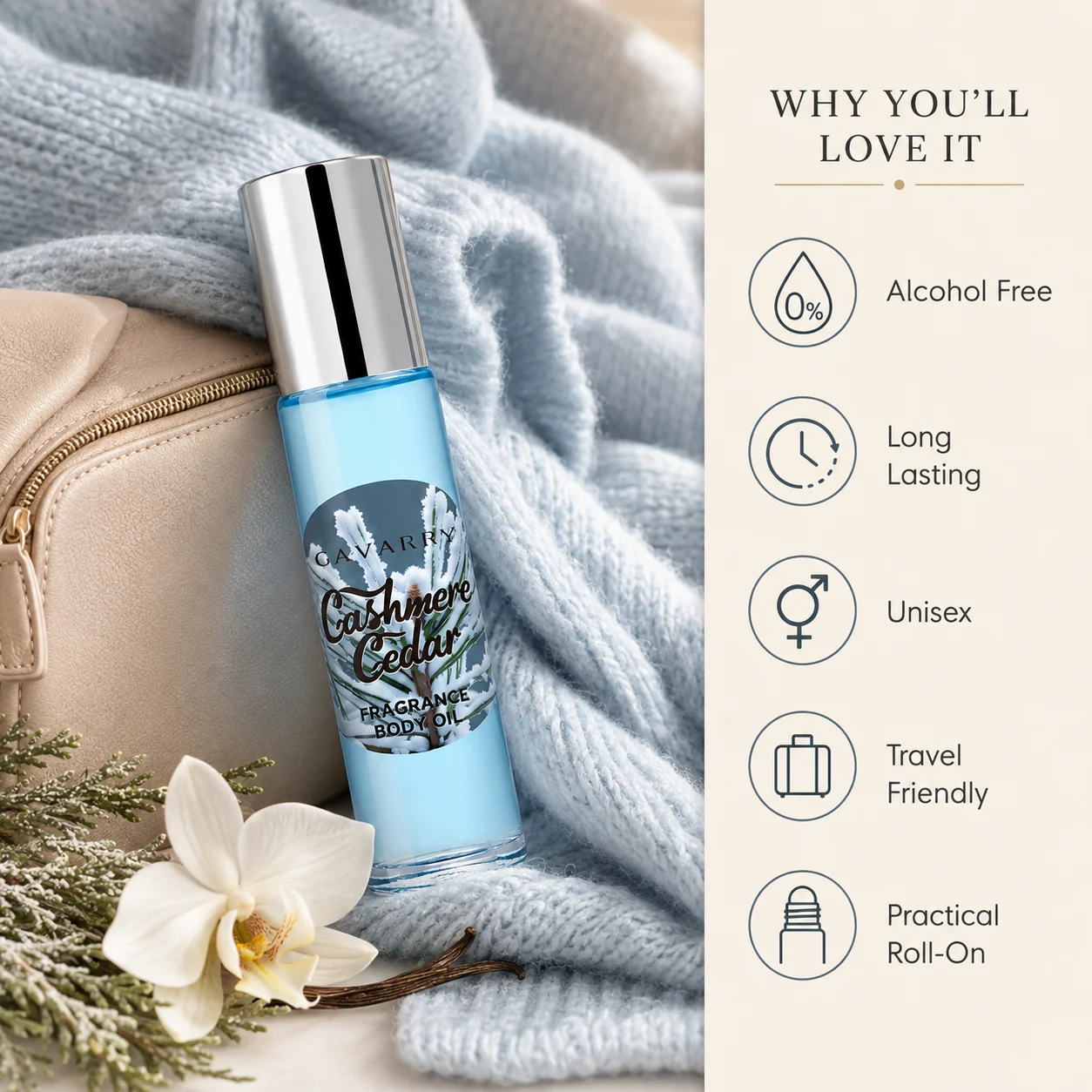 Óleo Corporal Roll-On com Frag - Perfume Fragrance Concentration avaliação e preço