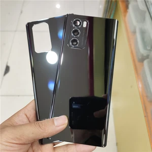 Untuk LG Wing 5G LMF100N LM-F100V Penutup Baterai Belakang Kaca Casing Perumahan Panel Pintu Belakang Ganti 8 penjualan terbaik lg wing display - №