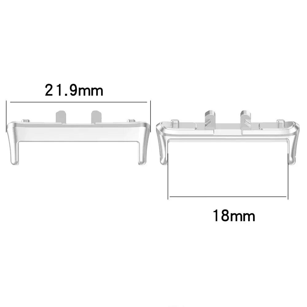 Leren Band Voor Samsuang Galaxy Horloge Fit 3 18Mm Band Snel Fit Metalen Connector Voor Galaxy Horloge Fit 3 Correa Armband