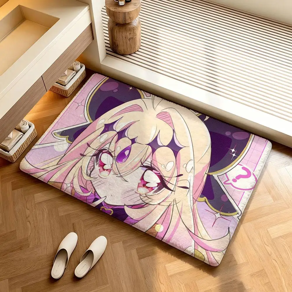 Moria Luruka Star Detective  Shower Room Small Carpet Floor Mat  Absorbent Foot Mat Decorative Mat Soft and Comfortable