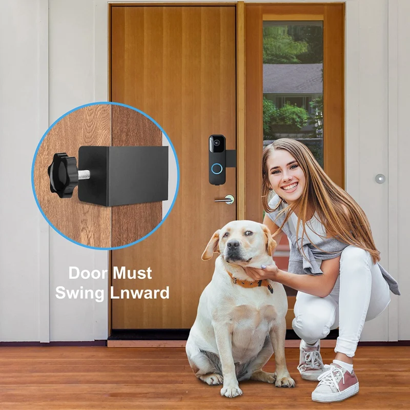 All-New Blink Doorbell Corner Mount, Adjustable Angle (15/30/45 Degrees) Mount Kit For Blink Video Doorbell