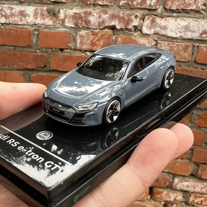 1:64 النموذج الأصلي بواسطة Paragon، AUDI RS e-tron GT، نموذج دييكاست للعرض، الهدايا، المجموعات